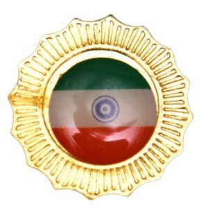 Metal Badge | National Flag | 2.2 inch | 100 NOS