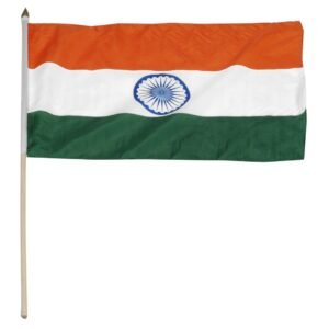 National Flag | Wooden Stick 14 × 21 | 10 NOS
